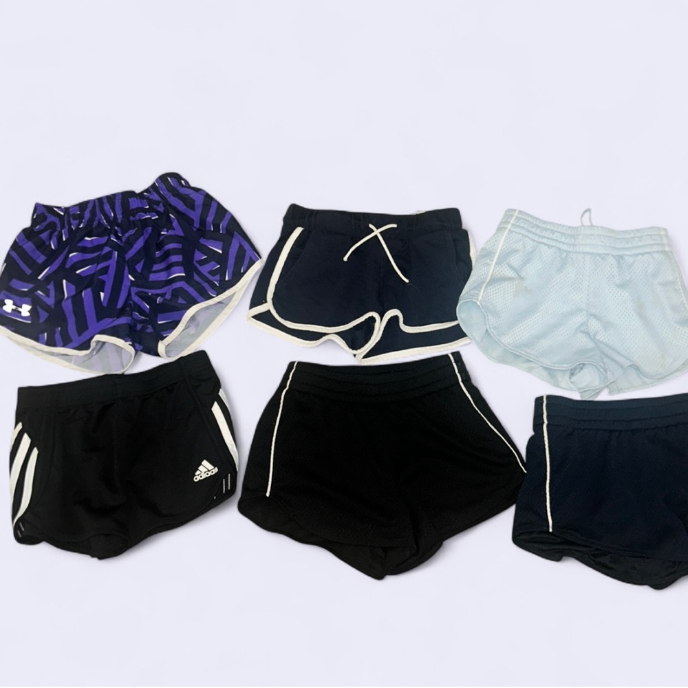Under Armour and Adidas Athletic Shorts Set